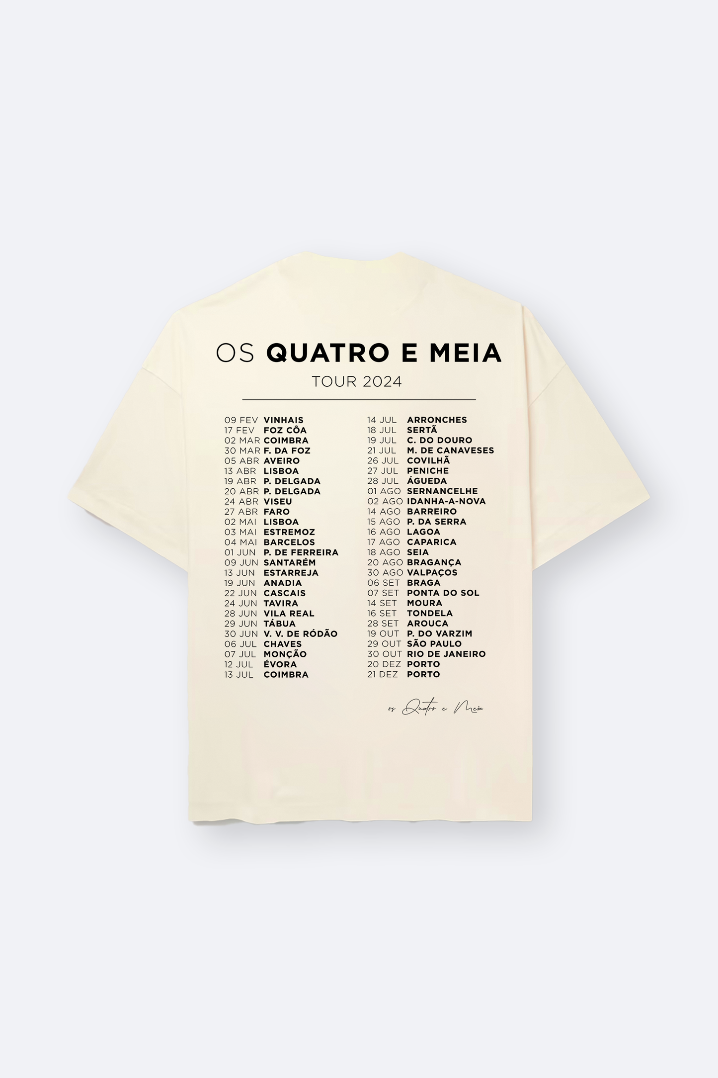 T-shirt Tour 2024