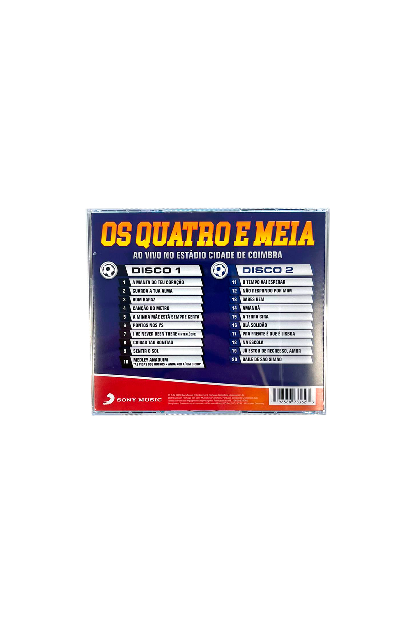 CD Ao Vivo no Estádio Cidade de Coimbra